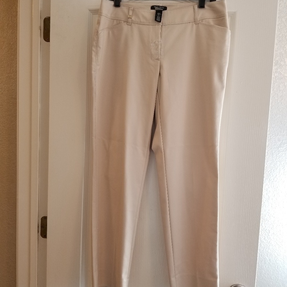 NWOT WHBM Perfect Form Contour Slim Ankle Pants